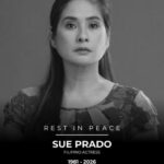 Award-winning actress Sue Prado, a fixture in Philippine independent cinema, has d*ed at the age of 44, her family confirmed.  She was widely recognized for her work in films like Oro and Barber’s Tales, recently winning Best Supporting Actress at Cinemalaya for her role in Kantil