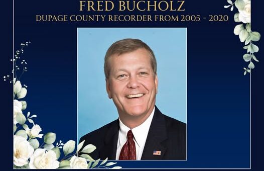 The DuPage County Recorder’s Office in Wheaton, Illinois, has formally announced the passing of former long-serving Recorder Fred Bucholz. DuPage County